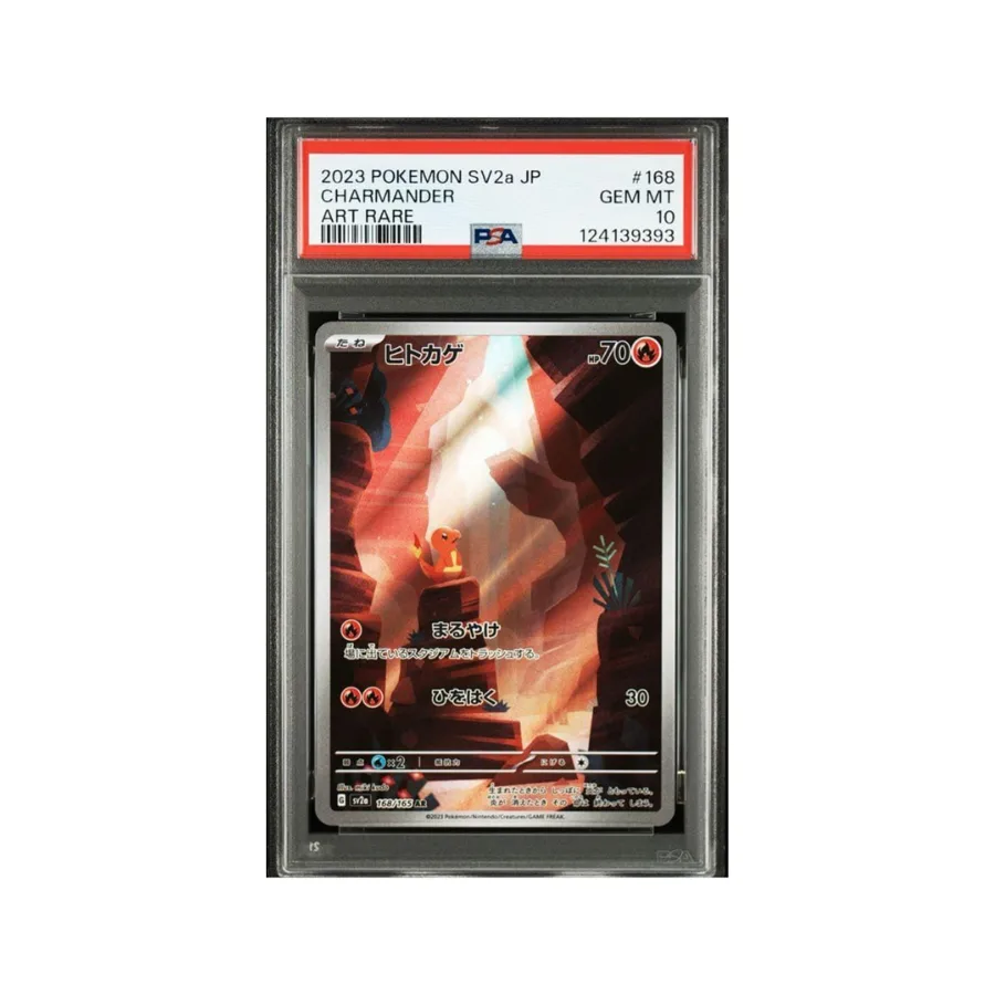 Charmander Holo PSA 10 — TCG Japonés