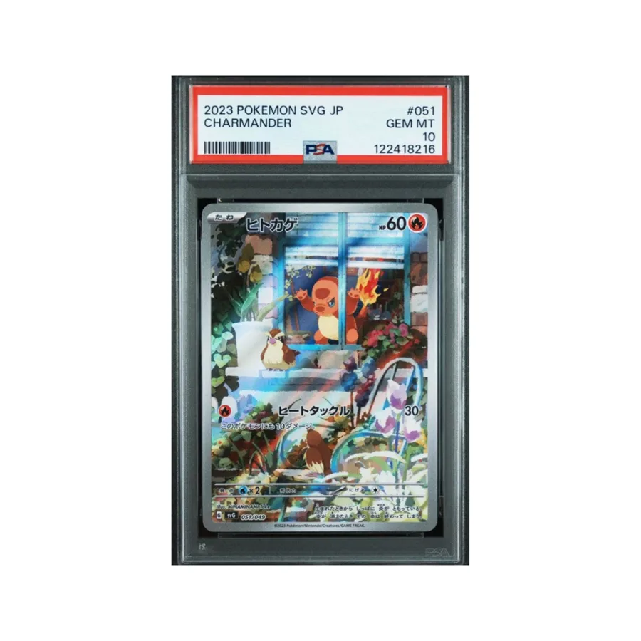 Charmander PSA 10 — Promo Japonés