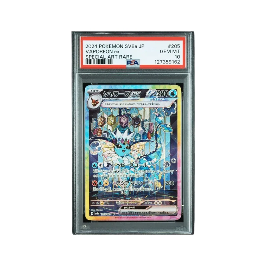 Vaporeon PSA 10 — TCG Japonés