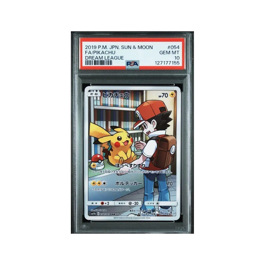 Pikachu Full Art PSA 10 — TCG Japonés